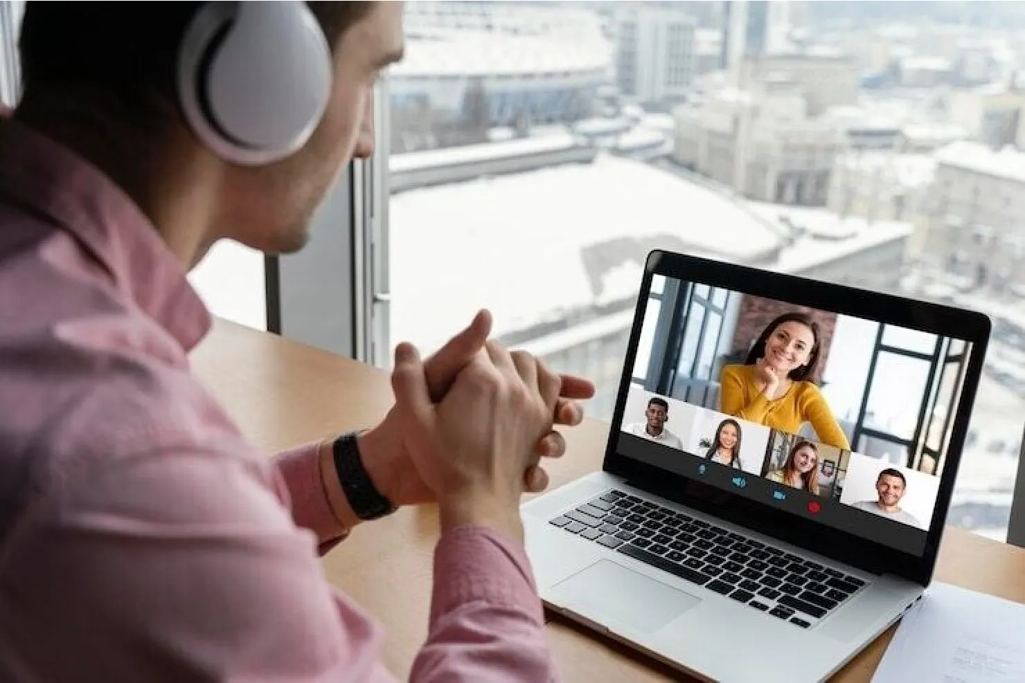 Przykładowy widok webinaru